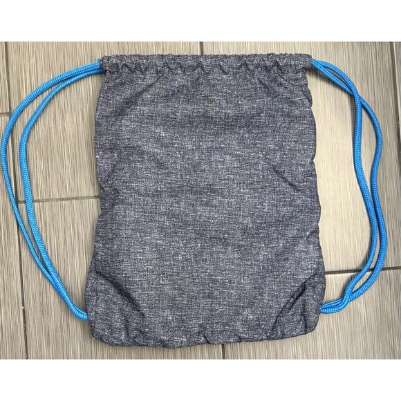 Nike Heritage Drawstring Backpack Blue Lightweight - Picture 4 of 6